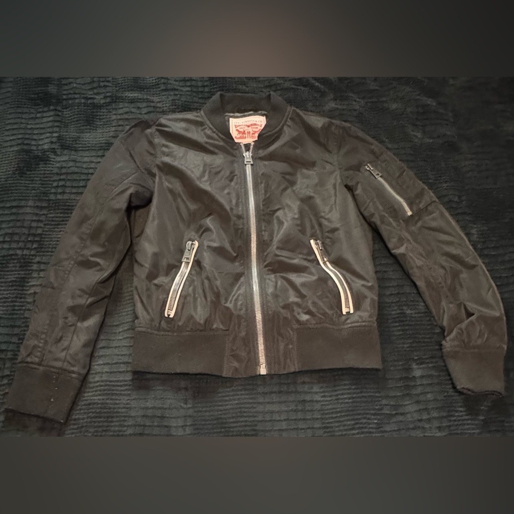 Women’s Levi's Black bomber Jacket